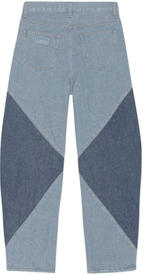 (W) 가니 FW22 컬러블록 스트레이트 레그 진 블루 J1129-630 Lookbook (W) 가니 FW22 컬러블록 스트레이트 레그 진 블루 J1129-630