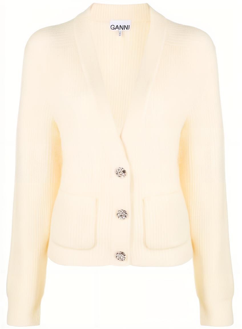 women-ganni-fw-22-ivory-knit-v-neck-cardigan-k1802-354