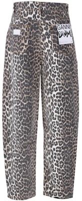 (W) 가니 FW22 레오파드 프린트 캐주얼 팬츠 브라운 J1184-943 Lookbook (W) 가니 FW22 레오파드 프린트 캐주얼 팬츠 브라운 J1184-943