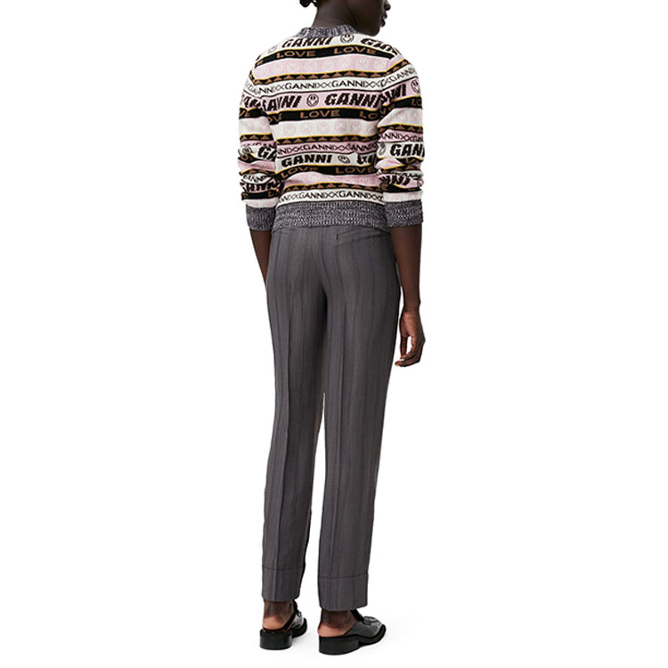 Purchase (W) 가니 FW22 브이넥 그래피티 프린트 가디건 멀티컬러. K1830-554