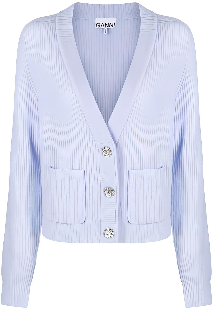 women-ganni-fw-22-solid-color-knit-cardigan-blue-k1802-699