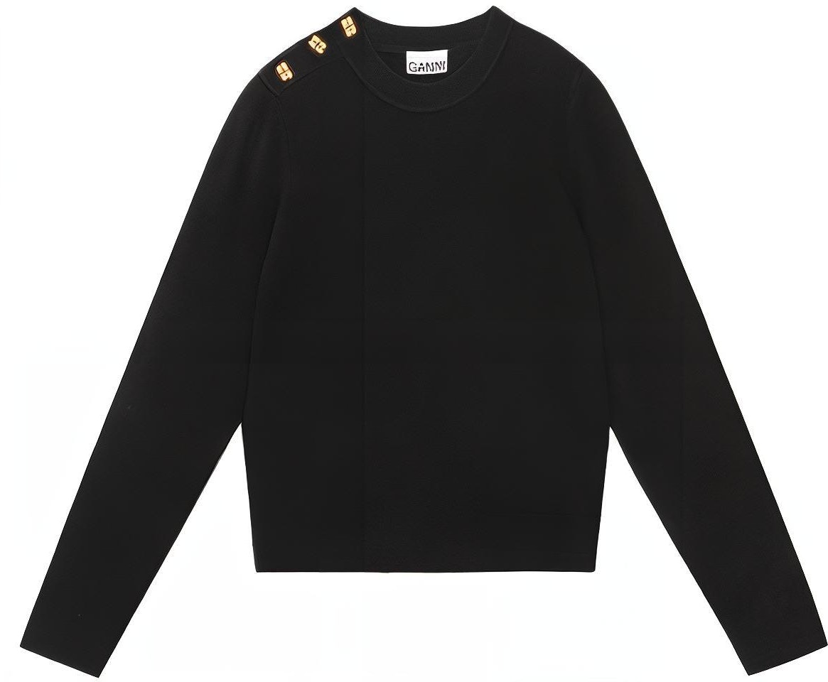 women-ganni-fw-23-black-cashmere-blend-ribbed-long-sleeve-sweater-k2058099