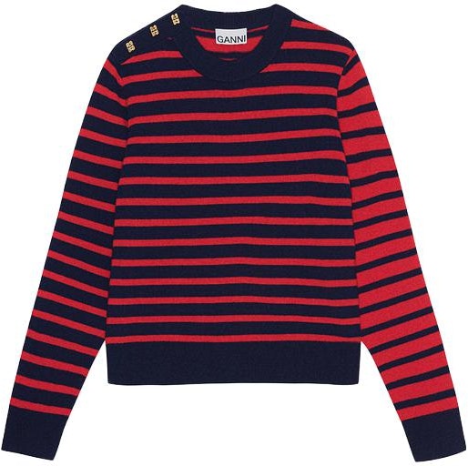 women-ganni-fw-23-striped-wool-knit-long-sleeve-sweater-pomegranate-red-k2049-785