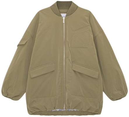 (W) 가니 그린 라이트 트윌 오버사이즈 봄버 재킷 알로에 베라 집업 재킷. F8648808 Buy (W) 가니 그린 라이트 트윌 오버사이즈 봄버 재킷 알로에 베라 집업 재킷. F8648808