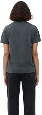 (W) GANNI Logo Rock Bunny Grafik Crewneck T-Shirt Wanita Volcano Kelabu. T3676490 Shop (W) GANNI Logo Rock Bunny Grafik Crewneck T-Shirt Wanita Volcano Kelabu. T3676490