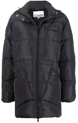 (W) 가니 오버사이즈 퍼퍼 다운 재킷 윈터 블랙 F6449-252 Order (W) 가니 오버사이즈 퍼퍼 다운 재킷 윈터 블랙 F6449-252