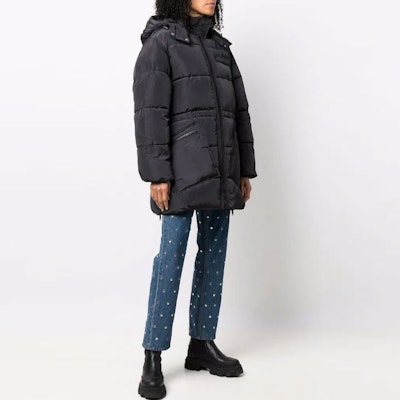 (W) 가니 오버사이즈 퍼퍼 다운 재킷 윈터 블랙 F6449-252 Details for (W) 가니 오버사이즈 퍼퍼 다운 재킷 윈터 블랙 F6449-252