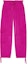 Order (W) 가니 핑크 솔리드 드로스트링 조거 팬츠 여성용 F8768-462