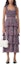 Shop (Women) GANNI Pleated Georgette Flounce Smock Midi Dress Red Floral Sundress. F9193472