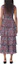 Purchase (Women) GANNI Pleated Georgette Flounce Smock Midi Dress Red Floral Sundress. F9193472