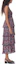 Details for (Women) GANNI Pleated Georgette Flounce Smock Midi Dress Red Floral Sundress. F9193472