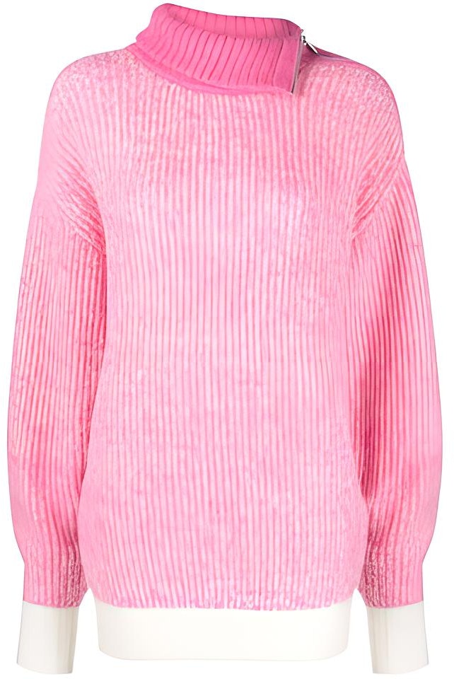 women-ganni-ss-22-pink-wool-turtleneck-oversized-sweater-k1614-530
