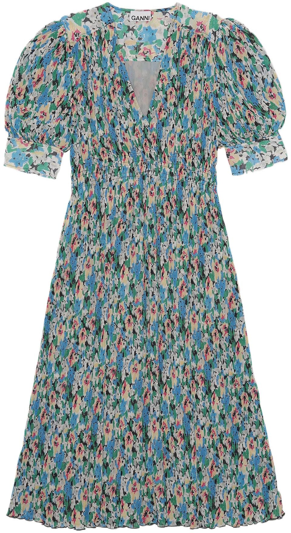 women-ganni-ss-23-pastoral-floral-v-neck-pleated-short-sleeve-dress-sky-blue-f6876-228