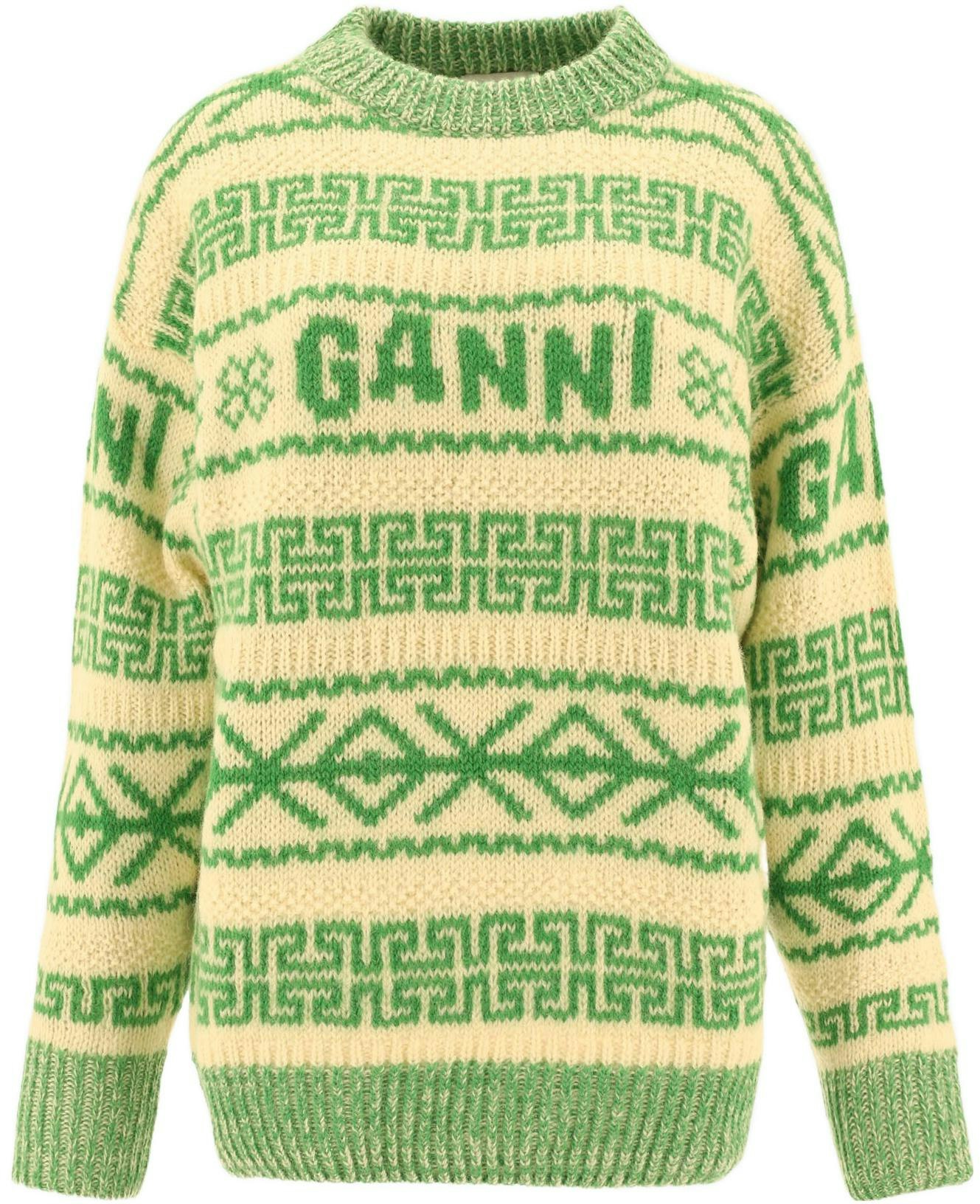 women-ganni-ss-23-vintage-print-wool-knit-pullover-sweater-green-k1834-135