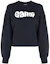 Buy (Women) GANNI SS23 Blue Minimalist Letter Print Pullover Sweatshirt T2976-683