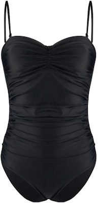 (W) 가니 SS23 솔리드 루치드 스트라피 원피스 수영복 여성 블랙 A4049-099 Buy (W) 가니 SS23 솔리드 루치드 스트라피 원피스 수영복 여성 블랙 A4049-099