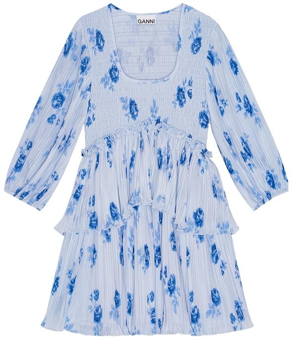 women-ganni-ss-24-floral-pleated-scoop-neck-3-4-sleeve-dress-women-in-heather-grey-f9162694