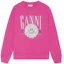 Buy (W) GANNI 愛的大學 SS22 女款印花圓領長袖衫 T3269-397