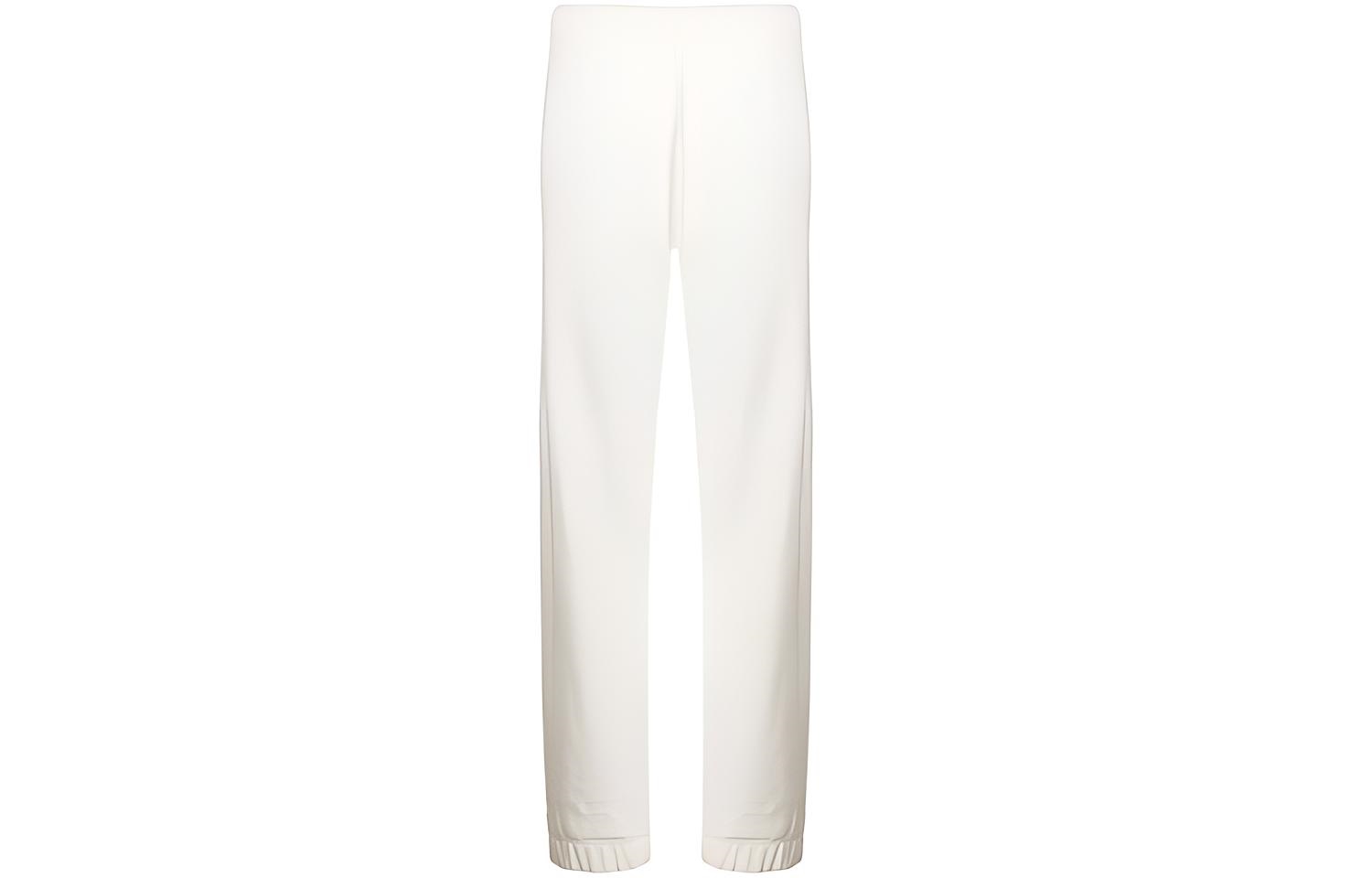 (Women) GANNI White Logo Elastic Waist Sweatpants T2925-135