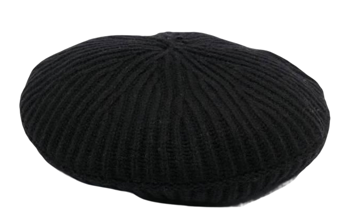(Women) GANNI Wool Blend Soft & Cozy Beret Hat A4430099