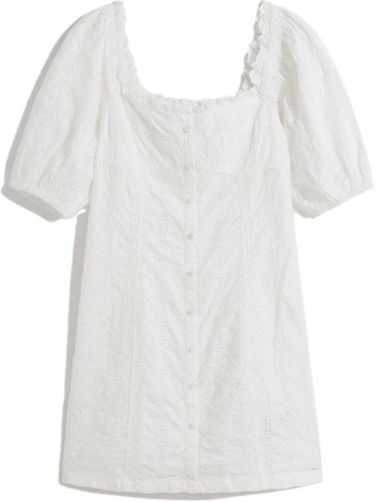 women-gap-french-lace-puff-sleeve-short-sleeve-dress-549154