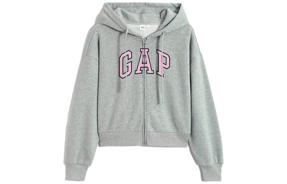 (Women) GAP Logo Fleece-Lined Warm Hoodie for Women 445808000