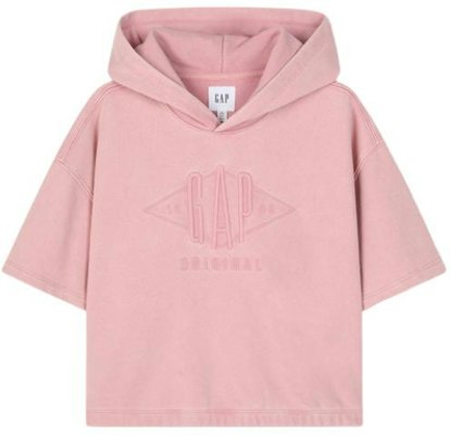 (Women) GAP Logo Minimalist Loose Fit Short-Sleeve Hoodie Tee 874526 Buy (Women) GAP Logo Minimalist Loose Fit Short-Sleeve Hoodie Tee 874526