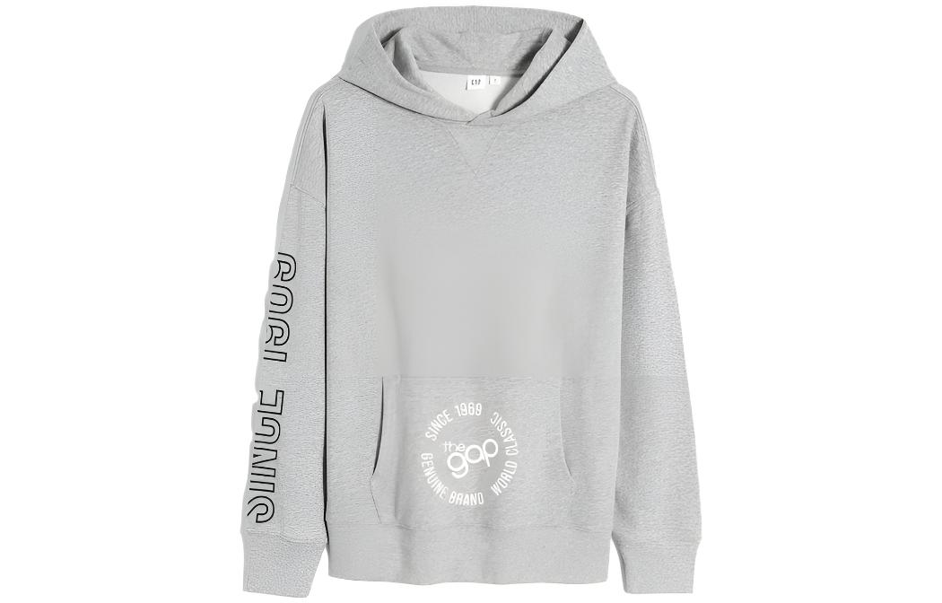 (Women) GAP Logo Oversized Pullover Hoodie 809005