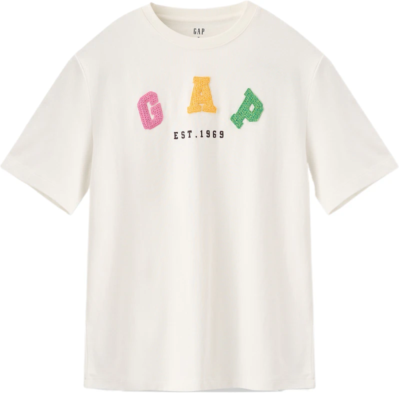 women-gap-short-sleeve-tee-with-colorful-embroidered-logo-simple-and-stylish-613288