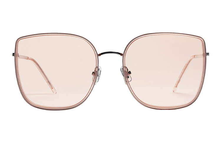 (Women) Gentle Monster Bibi Pink Square Sunglasses UV Protection  Fashion. BI-BI-PC3 圖 3