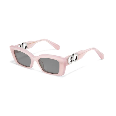 (Women) GENTLE MONSTER La Peche Sunglasses Irregular Frame UV Protection LA-PÊCHE-PC4