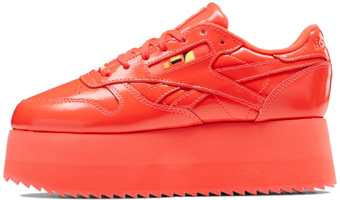 (Women) Gigi Hadid x Reebok Classic Leather Triple Platform 'Neon Red'  DV5389 Buy (Women) Gigi Hadid x Reebok Classic Leather Triple Platform 'Neon Red'  DV5389