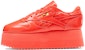 (Women) Gigi Hadid x Reebok Classic Leather Triple Platform 'Neon Red'  DV5389