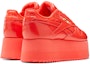 Shop (Women) Gigi Hadid x Reebok Classic Leather Triple Platform 'Neon Red'  DV5389