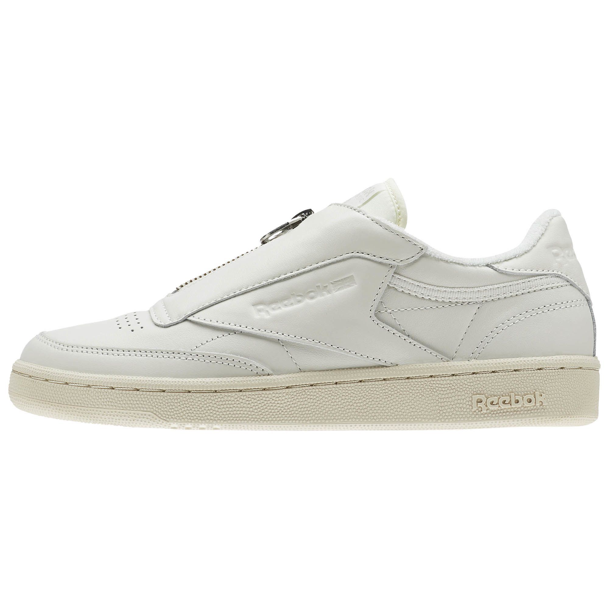 Lookbook (W) Gigi Hadid x Reebok Club C 85 Zip 'Chalk' Kasut Perempuan BS6612
