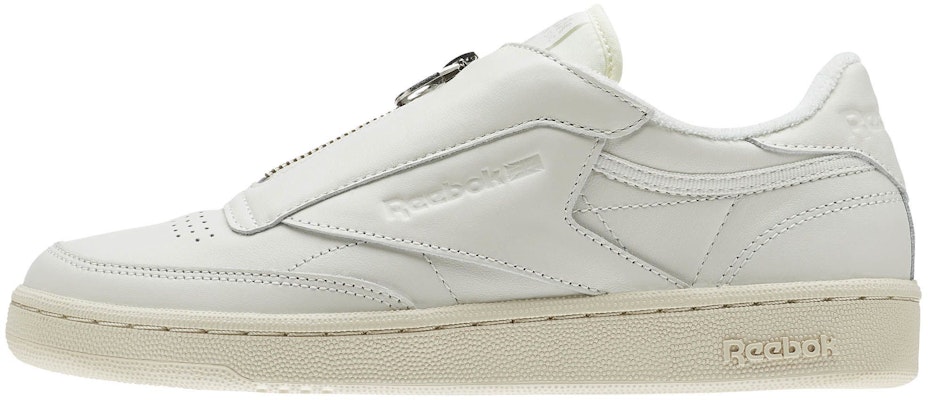 (W) Gigi Hadid x Reebok Club C 85 Zip 'Chalk' Kasut Perempuan BS6612 Lookbook (W) Gigi Hadid x Reebok Club C 85 Zip 'Chalk' Kasut Perempuan BS6612