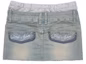 Details for (Women) Gila Archive Layered Waist Denim Skirt Light Blue GL26SUBT08LB
