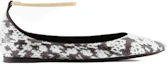 Order (Women) Giorgio Armani Casual Sneaker 'Black and White Snake Skin' X1V029XF523100230