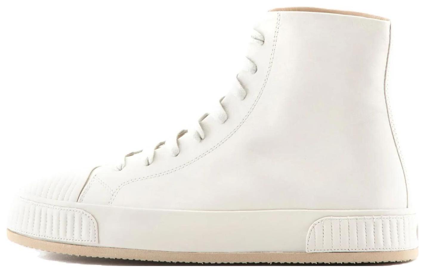 (Women) Giorgio Armani High-Top Sneaker 'White Leather' X1Z014XF561100809