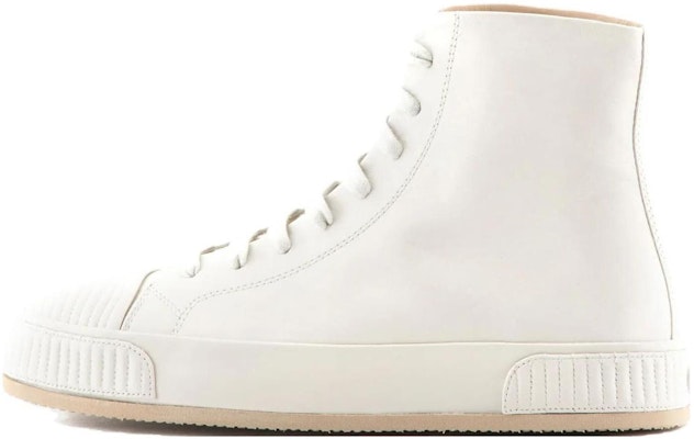 (Women) Giorgio Armani High-Top Sneaker 'White Leather' X1Z014XF561100809 Buy (Women) Giorgio Armani High-Top Sneaker 'White Leather' X1Z014XF561100809