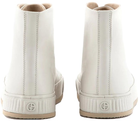 (Women) Giorgio Armani High-Top Sneaker 'White Leather' X1Z014XF561100809 Shop (Women) Giorgio Armani High-Top Sneaker 'White Leather' X1Z014XF561100809