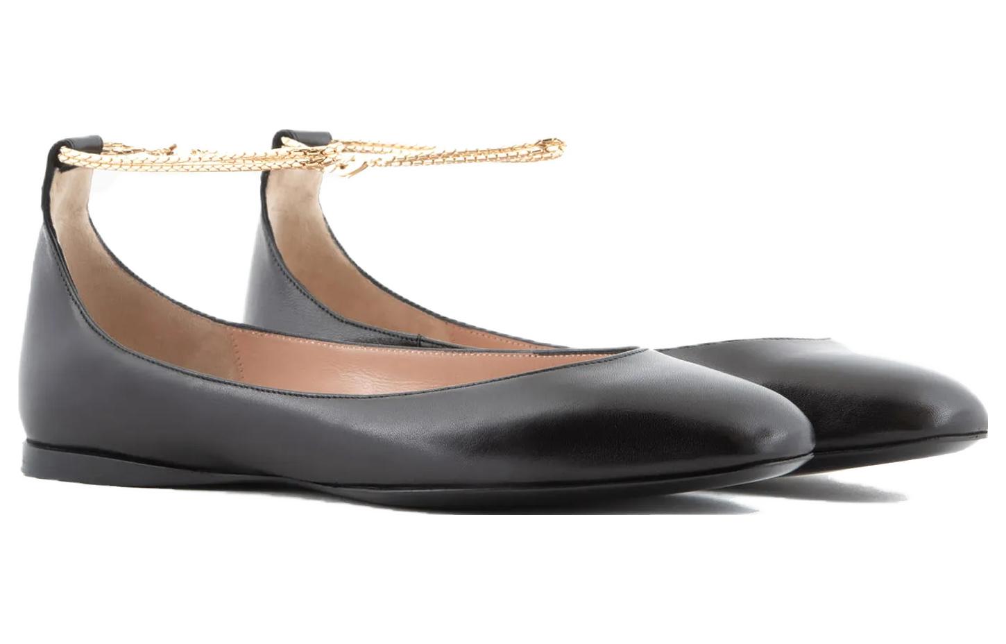 Order (W) 乔治·阿玛尼 黑色皮革休闲运动鞋 X1V029XF491100002