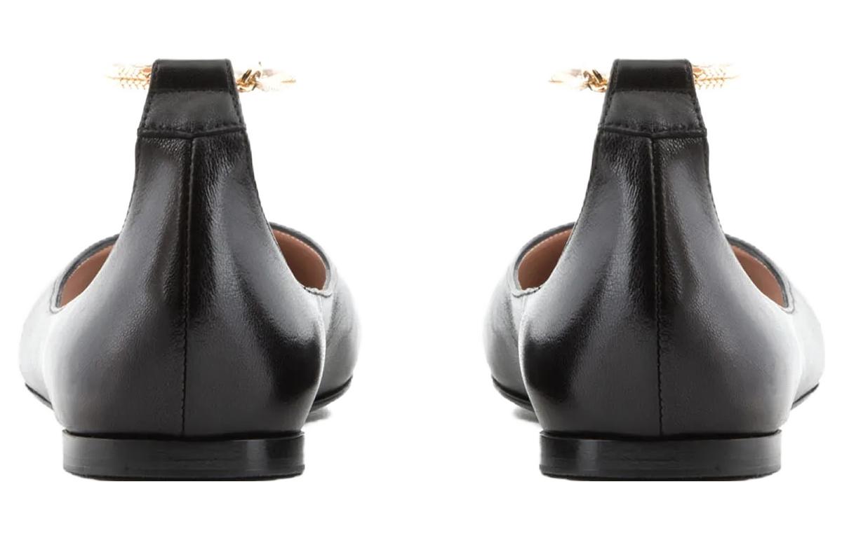 Lookbook (W) 乔治·阿玛尼 黑色皮革休闲运动鞋 X1V029XF491100002