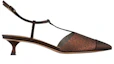 Order (Women) Giorgio Armani Leather High Heel 'Comfort Trend Wine Glass Heel Brown' X1E945XN8061A260