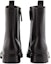 Shop (W) Giorgio Armani But Kulit Hujung Bulat 'Black Comfort' X1N164XF629100118
