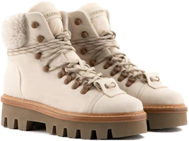 Order GIORGIO ARMANI喬治阿瑪尼 皮革 圓頭舒適 短筒靴 女款 淺褐色