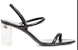 (W) Giorgio Armani Sandal Kulit 'Keselesaan Hitam Elegan' X1PA71XN874K001