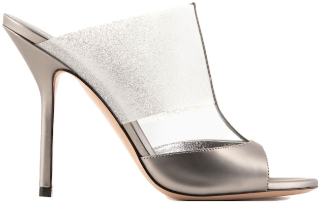(Women) Giorgio Armani Leather Slide 'Silver' X1R018XN8061A647 Order (Women) Giorgio Armani Leather Slide 'Silver' X1R018XN8061A647