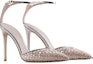 Lookbook (W) Stiletto Kulit Giorgio Armani 'Coklat Muda' X1E931XN3521R274