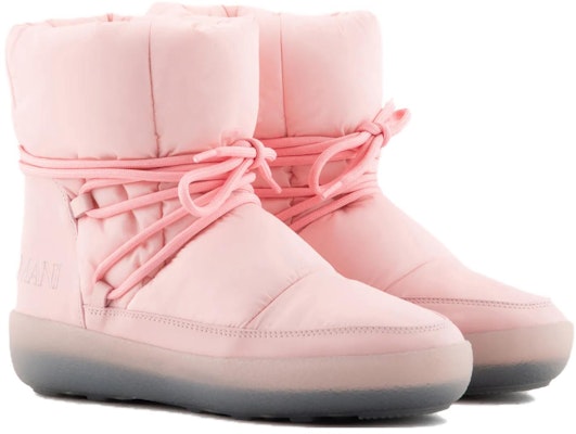 (Women) Giorgio Armani Round-Toe Comfort Short Boot 'Pink' X1N167XN9371A095 Order (Women) Giorgio Armani Round-Toe Comfort Short Boot 'Pink' X1N167XN9371A095